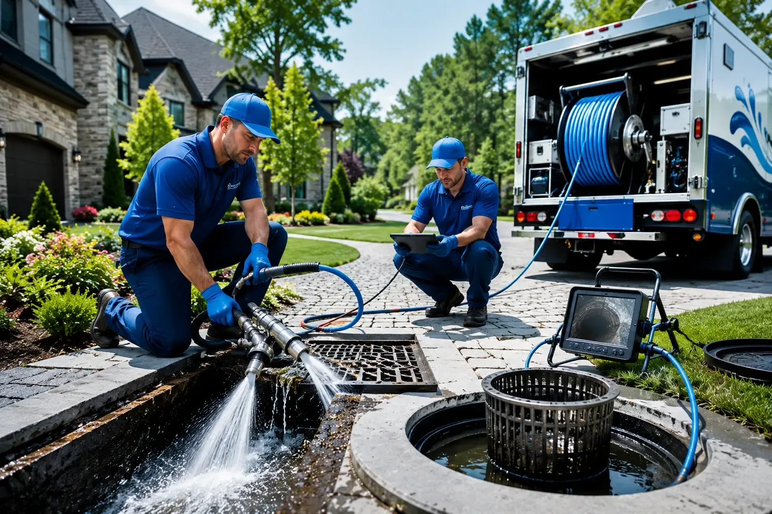 Local outdoor drain cleaning professionals in Farmersville, TX