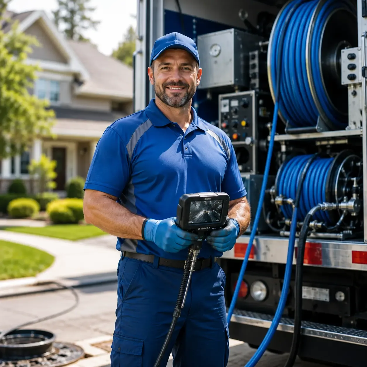 Local outdoor drain cleaning specialists in Farmersville, TX